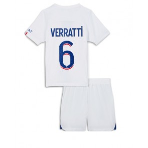 Paris Saint-Germain Marco Verratti #6 kläder Barn 2022-23 Tredje Tröja Kortärmad (+ korta byxor)